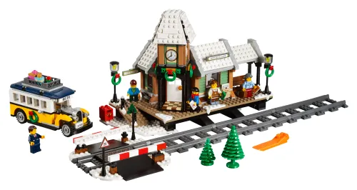 LEGO box 10259 Winter Village Station