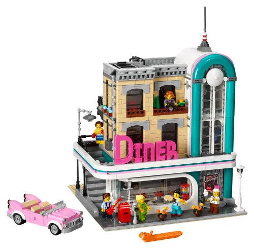 LEGO box 10260 Downtown Diner