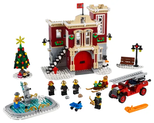 LEGO box 10263 Winter Village Fire Station