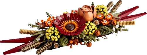 Boîte LEGO 10314 Le centre de table Fleurs séchées