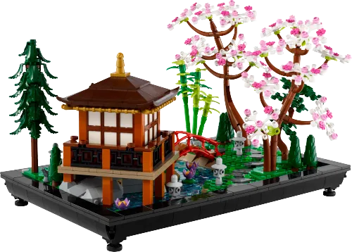 Caja de LEGO 10315 Jardín Meditativo