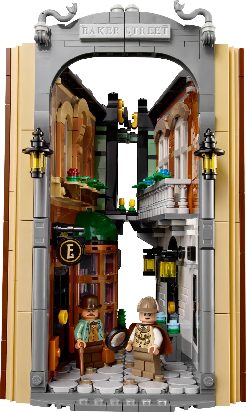 LEGO box 10351 Sherlock Holmes: Book Nook