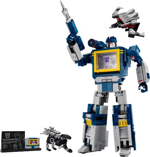LEGO box 10358 Transformers: Soundwave
