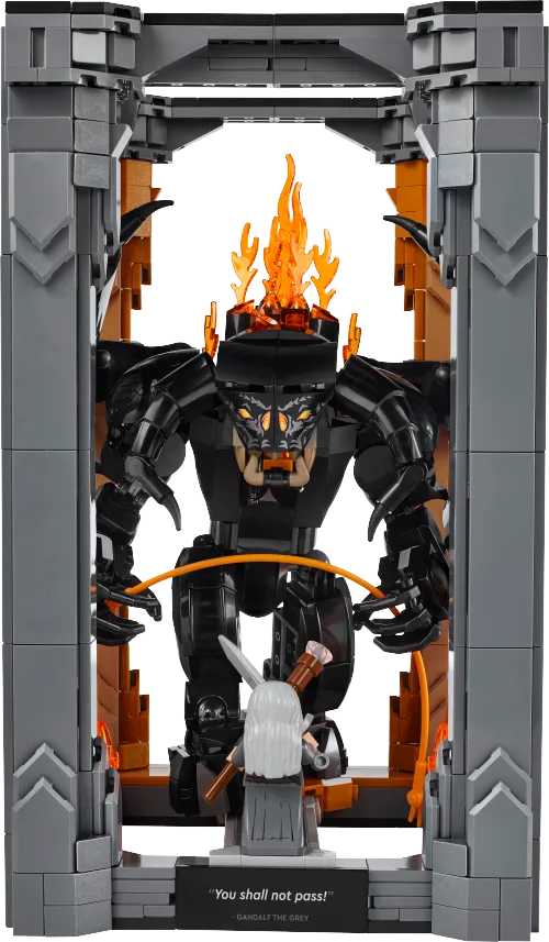 LEGO box 10367 The Lord of the Rings: Balrog™ Book Nook