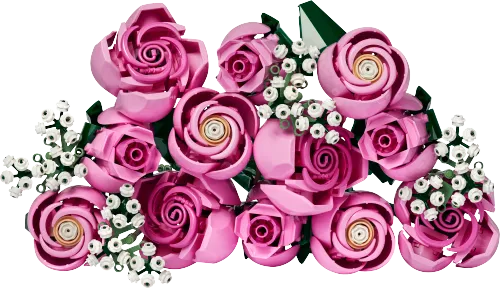 Boîte LEGO 10374 Bouquet de roses roses