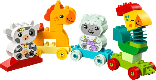 Caja de LEGO 10412 Tren de los Animales
