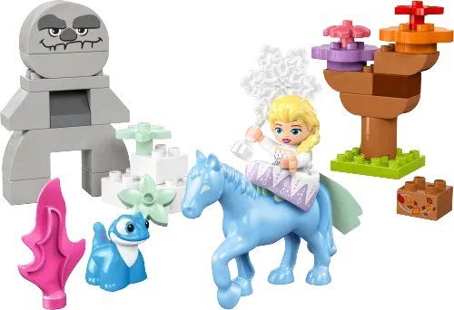 LEGO-Verpackung 10418 Elsa und Bruni im Zauberwald