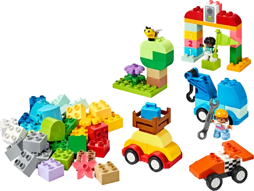 LEGO-Verpackung 10439 Steinebox Autos und LKWs