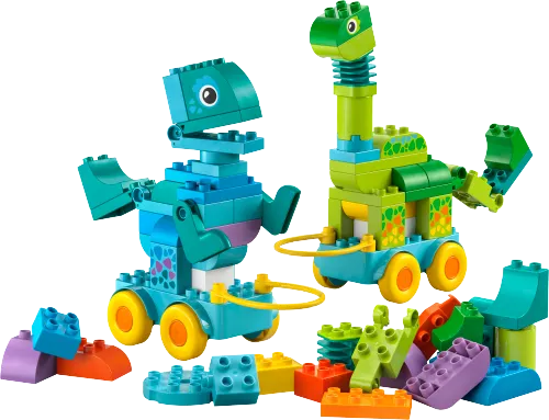 LEGO box 10451 3 in 1 Dinosaurs on Wheels