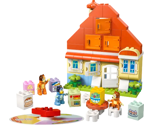 LEGO box 10459 Bluey's Family House with Memory Game