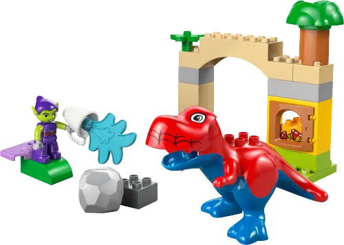Scatola LEGO 10463 Dinosauro Spidey-Rex vs. Goblin