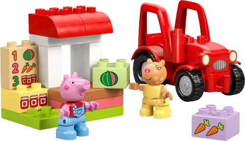 Scatola LEGO 10468 Trattore e mercato