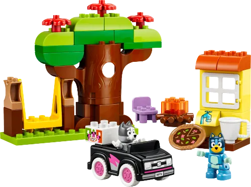 LEGO box 10469 Pizza Girls with Muffin and Bluey