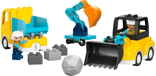 Scatola LEGO 10475 Veicoli da cantiere 3 in 1