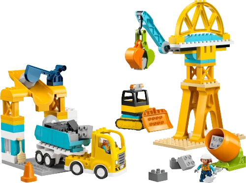 Scatola LEGO 10476 Cantiere e veicoli 3 in 1