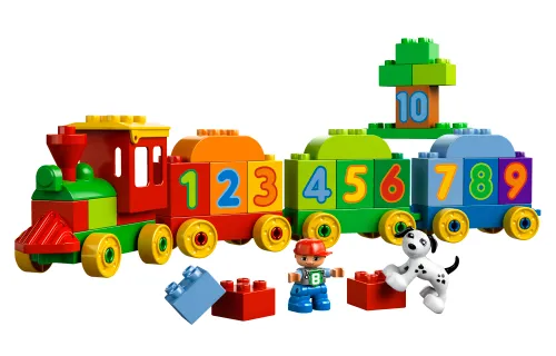 LEGO-Verpackung 10558 Zahlenzug