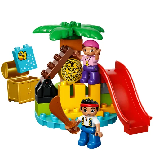LEGO box 10604 Jake and the Never Land Pirates Treasure Island