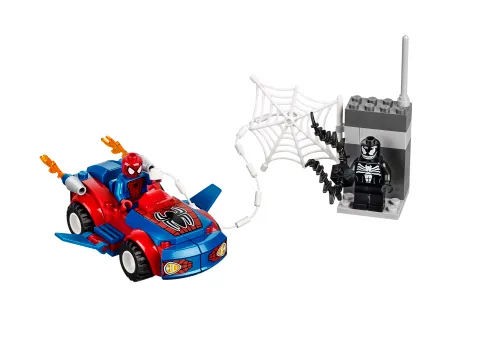 Scatola LEGO 10665 Attacco alla Spider Car