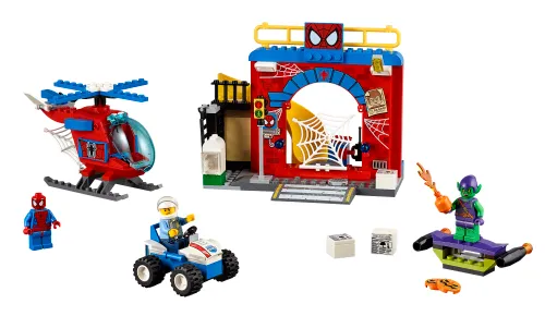 Scatola LEGO 10687 Il nascondiglio di Spider-Man™
