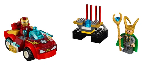 Scatola LEGO 10721 Iron Man contro Loki
