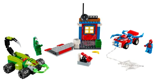 LEGO box 10754 Spider-Man vs. Scorpion Street Showdown