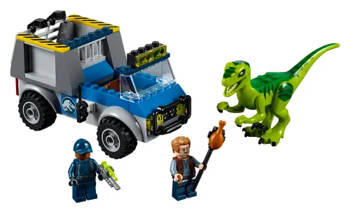 Scatola LEGO 10757 Camion per il soccorso di Velociraptor