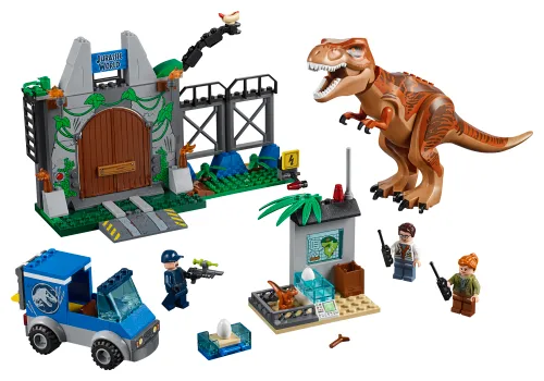 Scatola LEGO 10758 L'evasione del T. rex