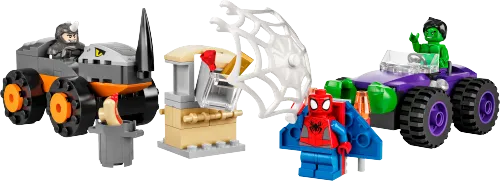 Boîte LEGO 10782 Le combat des camions, Hulk contre le Rhino