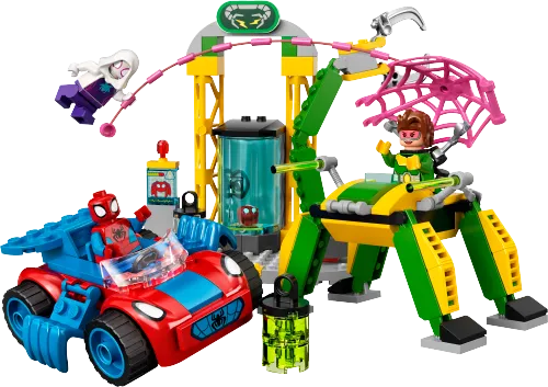 Boîte LEGO 10783 Spider-Man dans le labo de Docteur Octopus