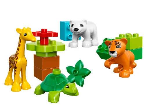 LEGO-Verpackung 10801 Jungtiere