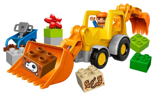 LEGO-Verpackung 10811 Baggerlader