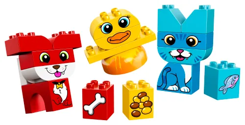LEGO box 10858 My First Puzzle Pets