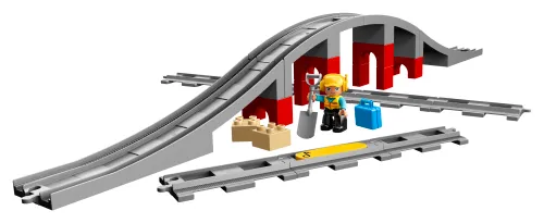 Scatola LEGO 10872 Ponte e binari ferroviari