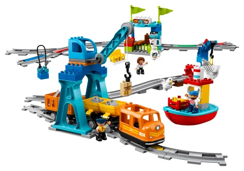 Scatola LEGO 10875 Il grande treno merci