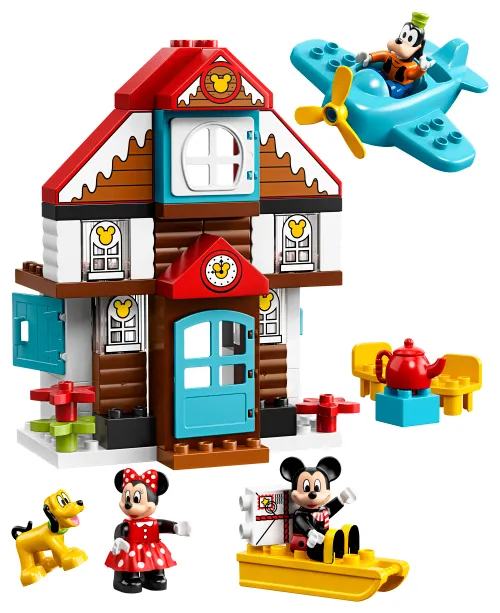 Caja de LEGO 10889 Casa de Vacaciones de Mickey