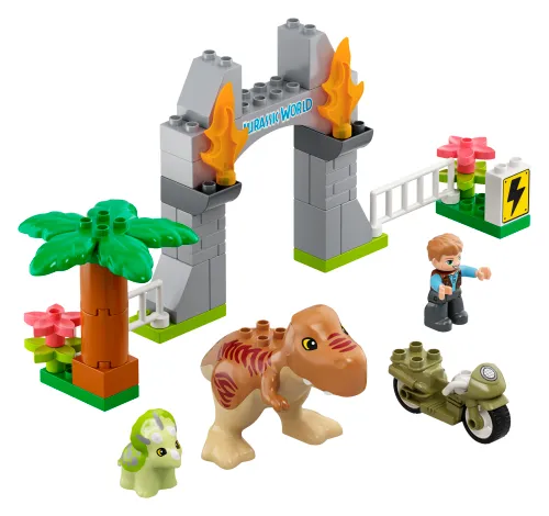 LEGO-Verpackung 10939 Ausbruch des T.Rex und Triceratops