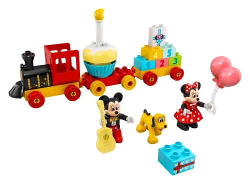 Scatola LEGO 10941 Il treno del compleanno di Topolino e Minnie