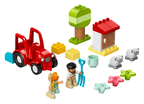 LEGO-Verpackung 10950 Traktor und Tierpflege