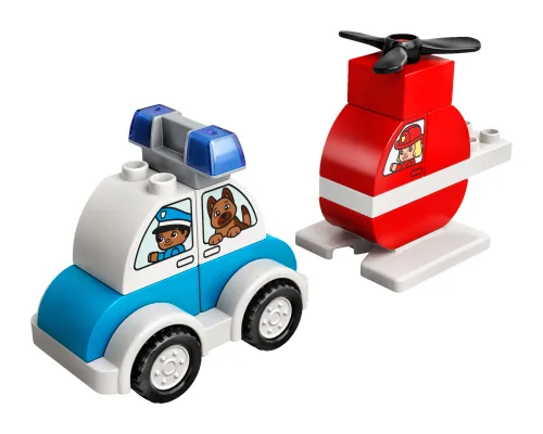 LEGO-Verpackung 10957 Mein erster Feuerwehrhubschrauber und mein erstes Polizeiauto