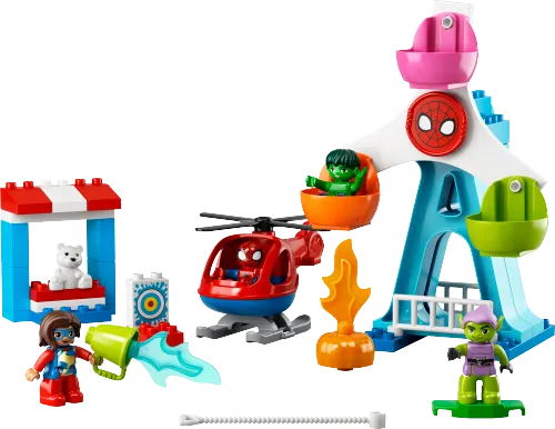 LEGO box 10963 Spider-Man & Friends: Funfair Adventure