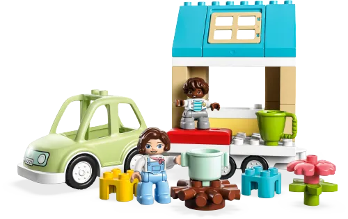 Scatola LEGO 10986 Casa su ruote