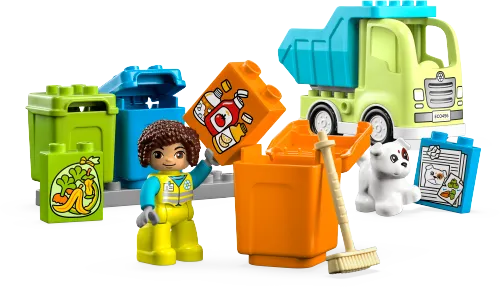 Scatola LEGO 10987 Camion riciclaggio rifiuti