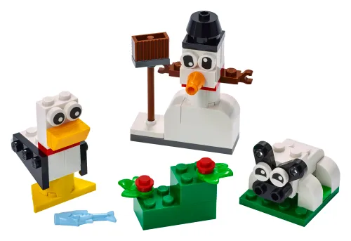 LEGO-Verpackung 11012 Kreativ-Bauset mit weißen Steinen