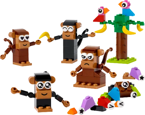 LEGO-Verpackung 11031 Affen Kreativ-Bauset