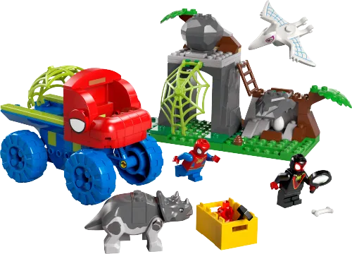 Boîte LEGO 11199 Sauvetage de l’équipe Spidey en dino-véhicule