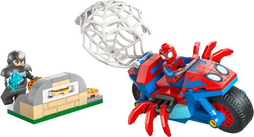 Scatola LEGO 11206 Spidey sulla moto contro Rhino