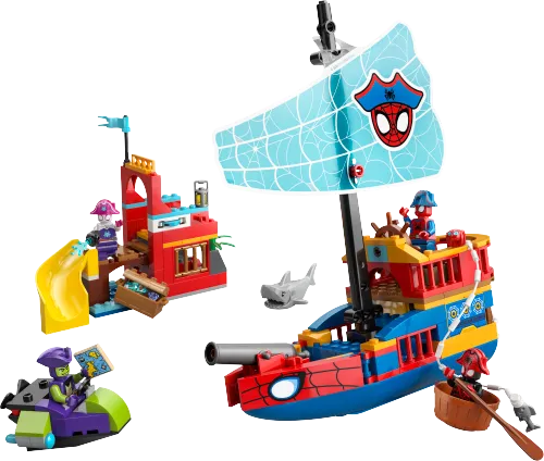 Scatola LEGO 11208 Nave pirata del Team Spidey