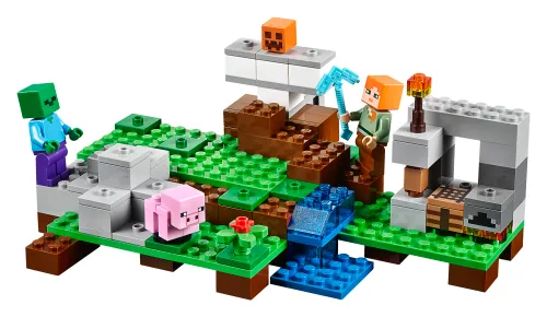 LEGO-Verpackung 21123 Der Eisengolem