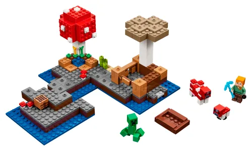 LEGO-Verpackung 21129 Die Pilzinsel