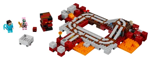 Scatola LEGO 21130 La ferrovia del Nether